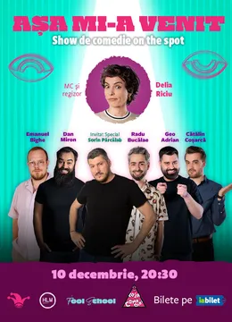 The Fool: Așa mi-a venit! | Show de comedie on the spot