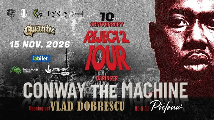 Conway the Machine - 10 years reject 2 tour
