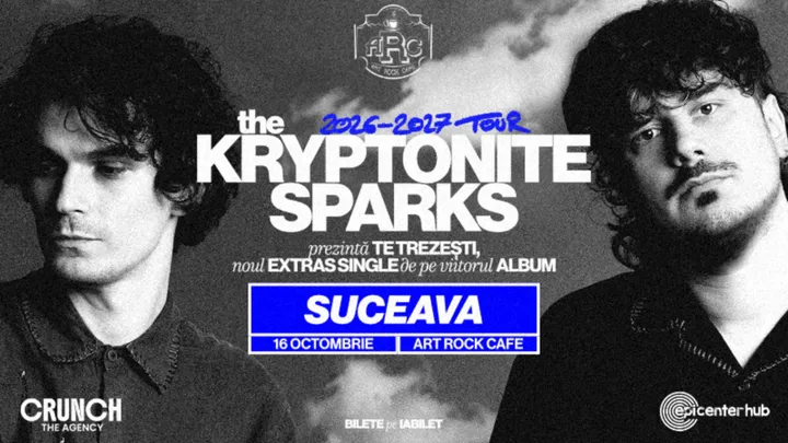 Suceava: The Kryptonite Sparks • Lansare TE TREZEȘTI •