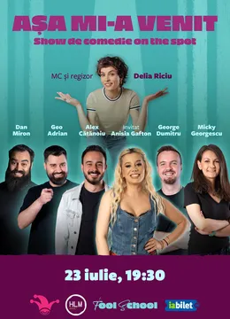 The Fool: Așa mi-a venit! | Show de comedie on the spot
