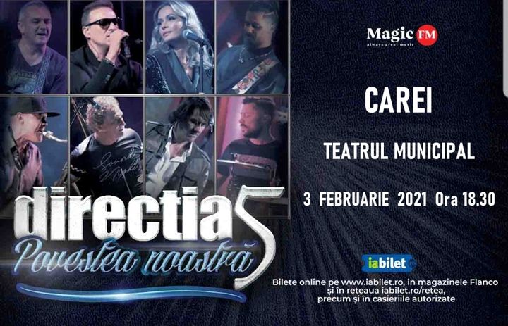 Carei: Concert Directia 5 - Povestea Noastra