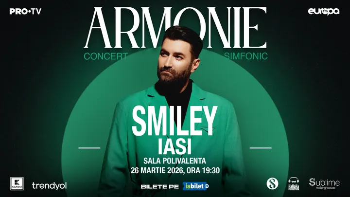 Iasi: Smiley - Armonie - Concert Simfonic