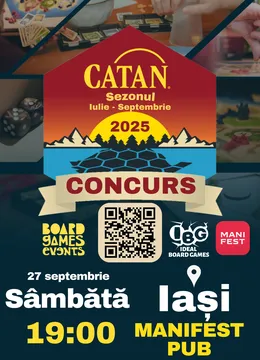 Iasi: Concurs de Catan @ Board Games Events