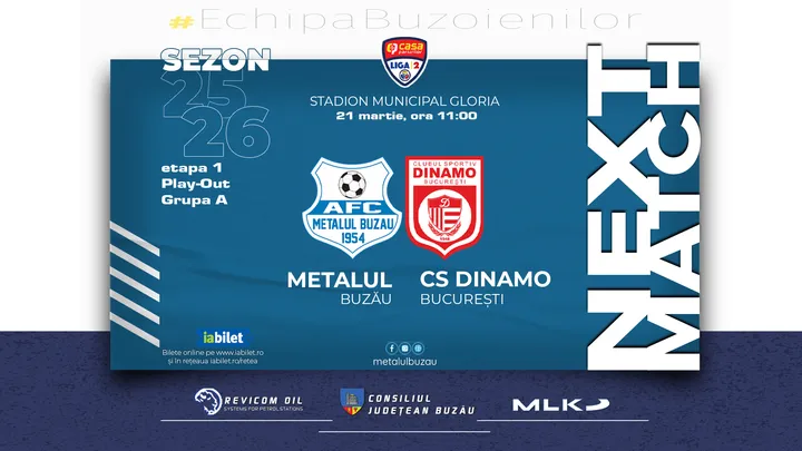 Metalul Buzău - CS Dinamo Bucuresti