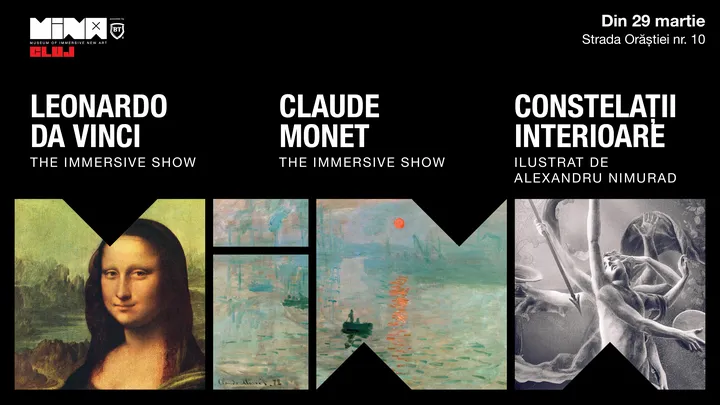 Leonardo Da Vinci + Claude Monet + Constelatii interioare
