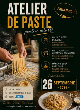 Cluj-Napoca: Atelier de paste pentru adulti