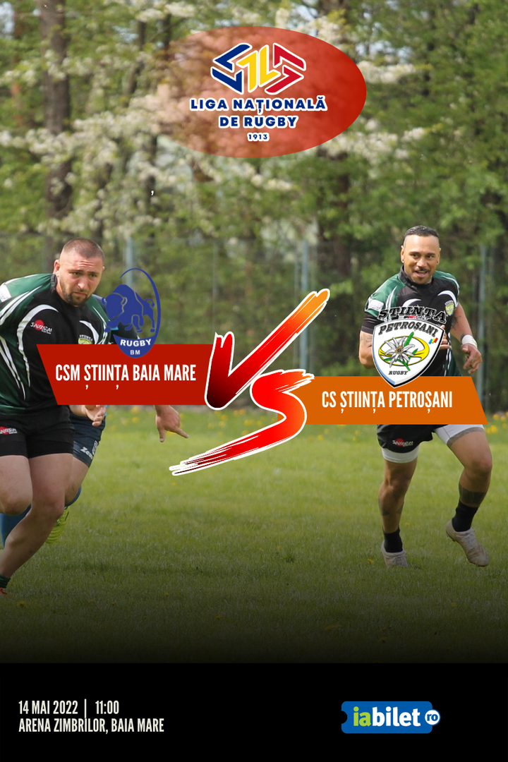 Liga Națională de Rugby:C.S.M. Știința Baia Mare - C.S. Știința din Petroșan
