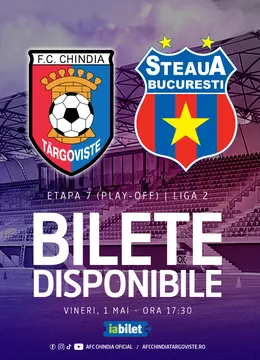 FC Chindia Targoviste - Steaua Bucuresti