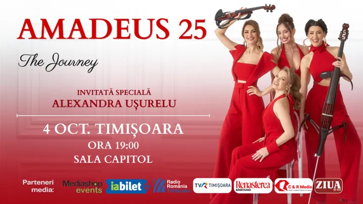 Timisoara: Turneu Aniversar - 25 de ani de Amadeus