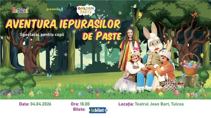 Tulcea: Aventura Iepurasilor de Paste