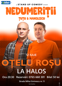 Otelu Rosu: Stand-up Comedy - Dan Tutu si Cristi Manolescu