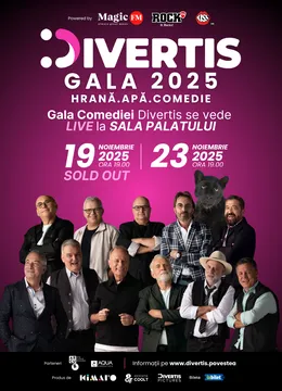 Divertis. Gala 2025 – Apă, Hrană, Comedie