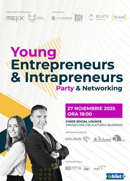 Cluj-Napoca: Young Entrepreneurs & Intrapreneurs – Party & Networking Event