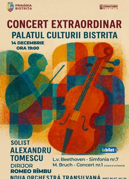 Bistrita: Concert simfonic extraordinar Noua Orchestră Transilvană
