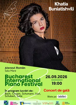 Khatia Buniatishvili – Concert de Gală | Bucharest International Piano Festival