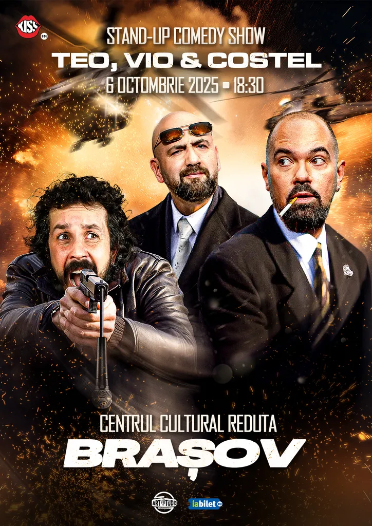 Brasov: Teo, Vio și Costel - Stand Up Comedy Show 1 | ORA 18:30
