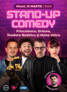 The Fool: Stand-up comedy cu Drăcea, Frînculescu, Mane Voicu și Teodora Nedelcu