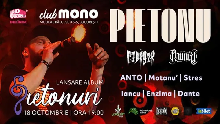 Pietonu @ Lansare album "Pietonuri"