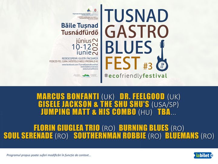 Tusnad Gastro Blues Fest ediția a III-a