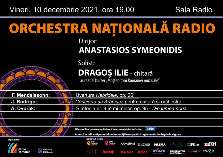 Concert Anastasios Symeonidis - Orchestra Nationala Radio