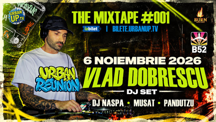 Urban Reunion - The Mixtape #001 - Vlad Dobrescu (DJ set)