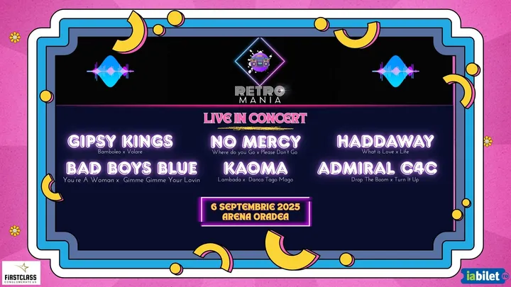Oradea: Concert Retro Mania Arena