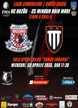 Buzău: Handbal | HC Buzău – CS Minaur Baia Mare
