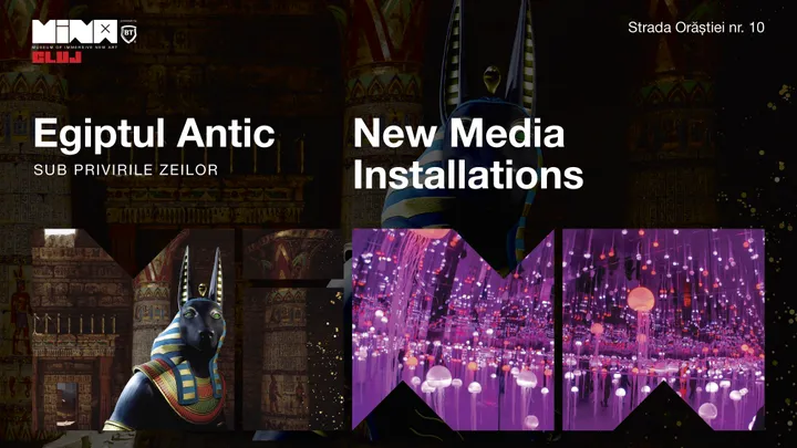 Egiptul Antic + New Media Installations
