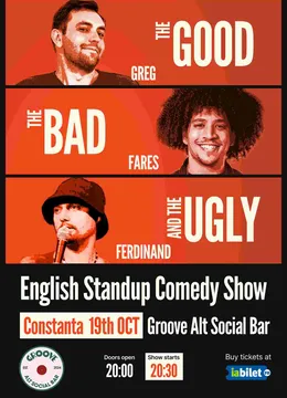 Constanta: English Stand-up Comedy Show: The Good, the Bad and the Ugly