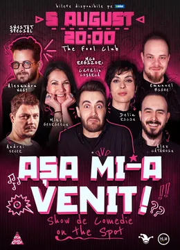 The Fool Terasa: Așa mi-a venit! | Show de comedie on the spot