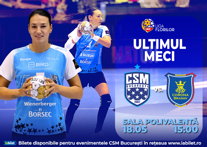 Liga Florilor MOL, Etapa 26 - CSM București vs CSM Corona Brașov