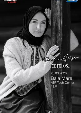 Baia Mare: Concert de pricesne cu Paula Hriscu "Ce folos"