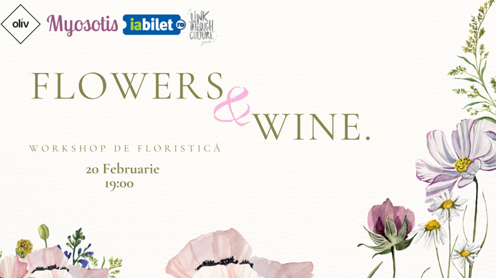 Iasi: Flowers&Wine – Atelier de Floristică
