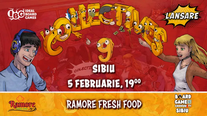Sibiu: Lansare joc - Colectives 9 - Boardgame