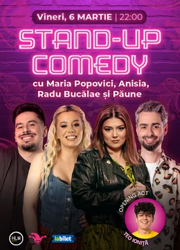 The Fool: Stand-up comedy cu Bucălae, Maria Popovici, Anisia și Păune