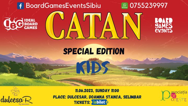 Sibiu - Catan Kids Event - Boardgame