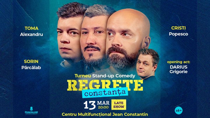 Constanta | Stand-up Comedy cu Toma, Cristi & Sorin Pârcălab