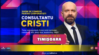 Timișoara: Consultantu Cristi - Show De Comedie pentru Corporatiști