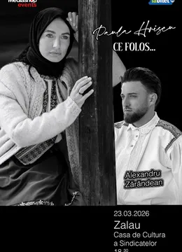 Zalau: Concert de pricesne cu Paula Hriscu "Ce folos"