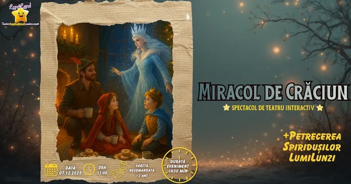 LumiLand - Miracol de Crǎciun - Petrecerea Spiriduşilor LumiLunzi