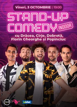 The Fool: Stand-up comedy cu  Drăcea, Cîrje, Dobrotă, Popinciuc și Florin