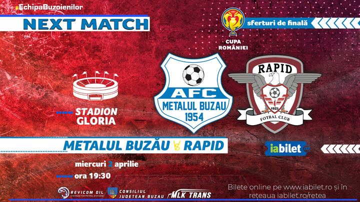 Metalul Buzau – Rapid Bucuresti