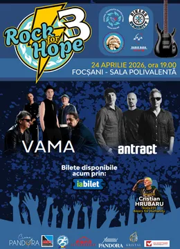 Focșani: Rock for Hope - Ajută și Tu Copiii cu Autism