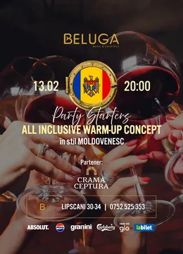 Beluga Party Starters - în stil Moldovenesc