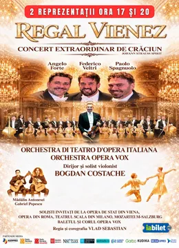 Timisoara: Regal Vienez - Concert extraordinar de Craciun