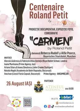 Iași: Carmen by Roland Petit “Centenaire Roland Petit” - Dans neoclasic, clasic și contemporan