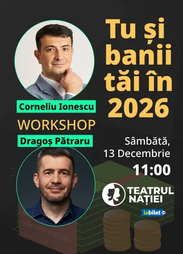Ploiești: Workshop cu Corneliu Ionescu și Dragoș Pătraru