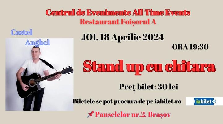 Brasov: Stand-up cu Chitara