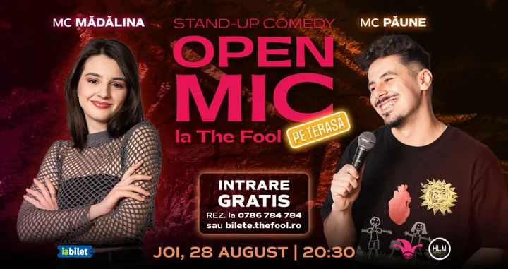 The Fool Open Mic: MCs Moise & Păune
