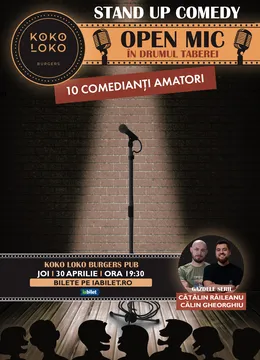 Seară de comedie la Koko Loko cu Călin Gheorghiu și Cătălin Răileanu